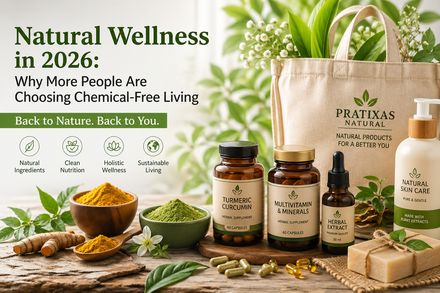 Natural Wellness in 2026: Why More People Are Choosing Chemical-Free Living